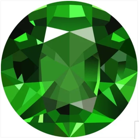 Birthstone Faceted Print 20mm Snap Charm for Snap Charm Jewelry (Assorted Months)