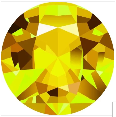 Birthstone Faceted Print 20mm Snap Charm for Snap Charm Jewelry (Assorted Months)