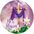 "He Is Risen" Easter Faith Holiday Snap Charm 20mm for Snap Charm Jewelry