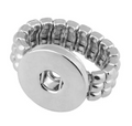 Snap Charm Stretch Ring fits 18mm or 20mm Snap Charm Jewelry