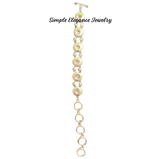 6 Snap MINI Snap Bracelet 12mm - Snap Jewelry