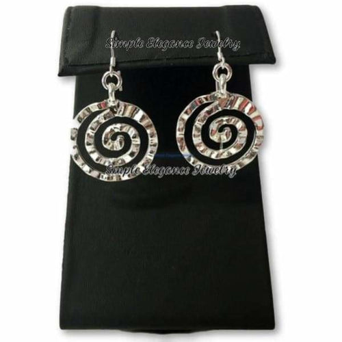 .925 Silver Sun Symbol Earrings - Earrings