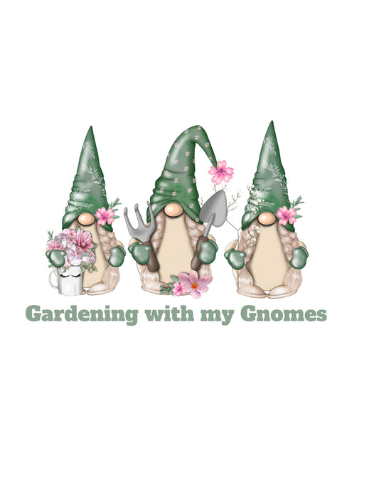 Gardening With My Gnomes 20mm Snap Charm