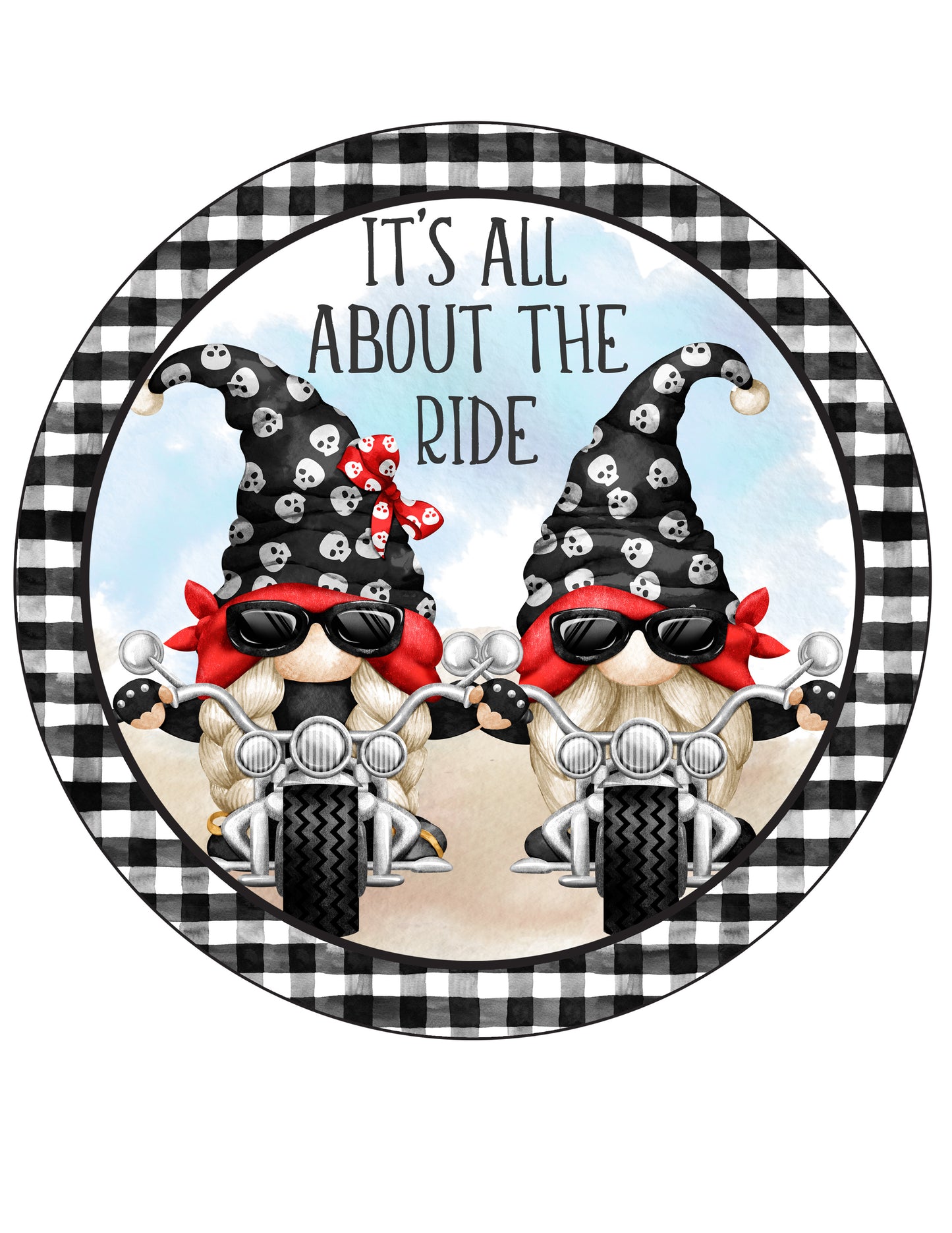 It's All About The Ride Gnomes 20mm Snap Charm