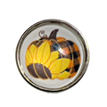 Fabric Pumpkin and Sunflower Holiday Snap Charm 20mm