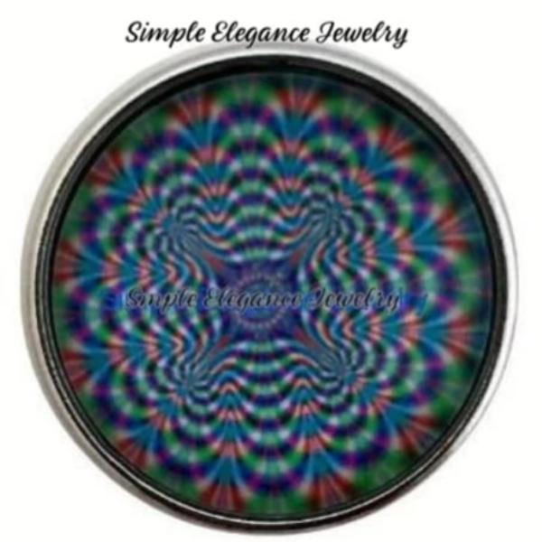 Abstract 20mm Snap Charm - Snap Jewelry