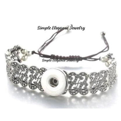 Adjustable Snap Bracelet 20mm Snaps - Snap Jewelry