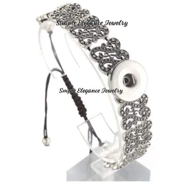 Adjustable Snap Bracelet 20mm Snaps - Snap Jewelry