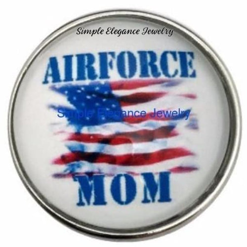 Air Force Mom Snap 20mm - Snap Jewelry