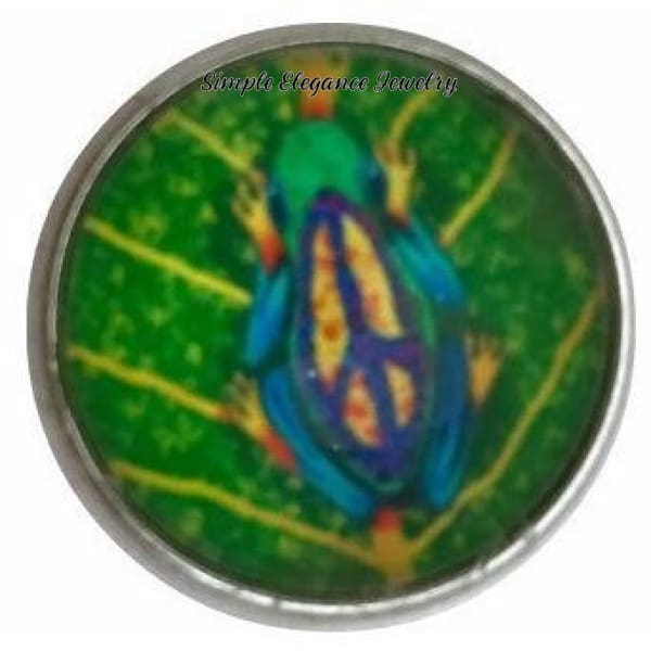 Amazon Frog Collection Snap Charm 20mm (12 Options) - 109 - Snap Jewelry