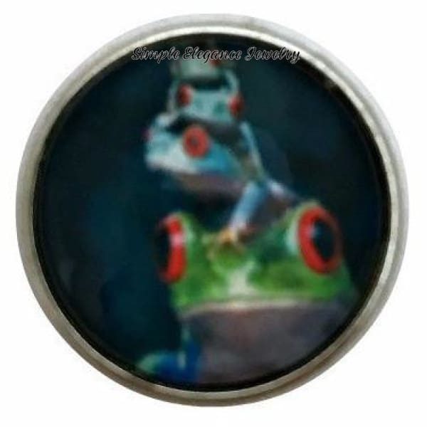 Amazon Frog Collection Snap Charm 20mm (12 Options) - 110 - Snap Jewelry