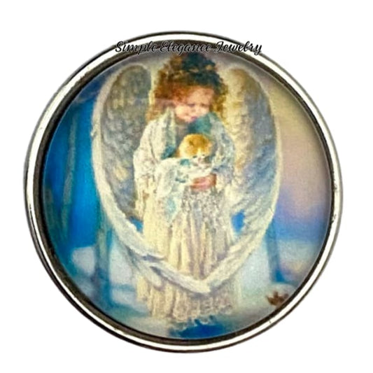 Angel Snap Charm 20mm - Snap Jewelry
