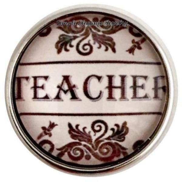 Antique Brown Teacher Snap 20mm for Snap Jewelry - Snap Jewelry