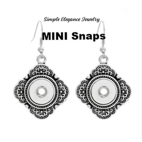 MINI Antique Style Snap Earrings 12mm Snaps ONLY - Snap Jewelry