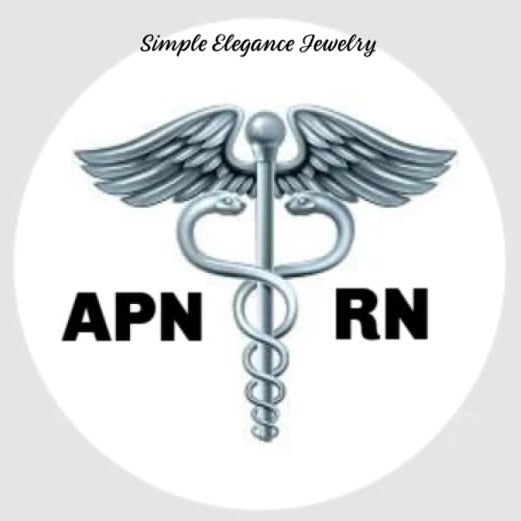 APN-RN Nurse Snap 20mm for Snap Jewelry - Snap Jewelry