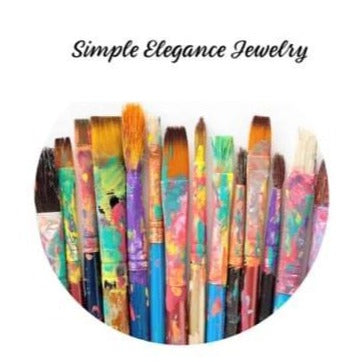 Artist Brushes Snap Charm 20mm - Snap Jewelry