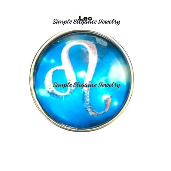 Astrological Zodiac Sign Snap 20mm for Snap Jewelry - Leo - Snap Jewelry