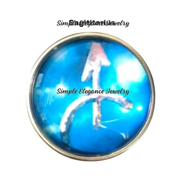 Astrological Zodiac Sign Snap 20mm for Snap Jewelry - Sagittarius - Snap Jewelry