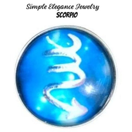 Astrological Zodiac Sign Snap 20mm for Snap Jewelry - Scorpio - Snap Jewelry