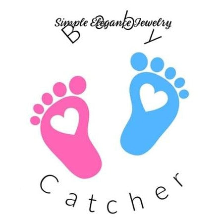 Baby Catcher Snap Charm-Midwife Charm - Snap Jewelry