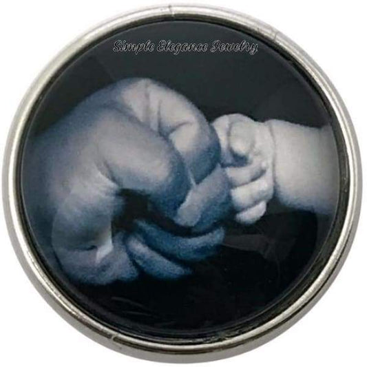 Baby-Daddy Fist Bump Snap 20mm for Snap Jewelry - Snap Jewelry