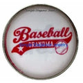 Baseball Grandma Snap 20mm - Snap Jewelry