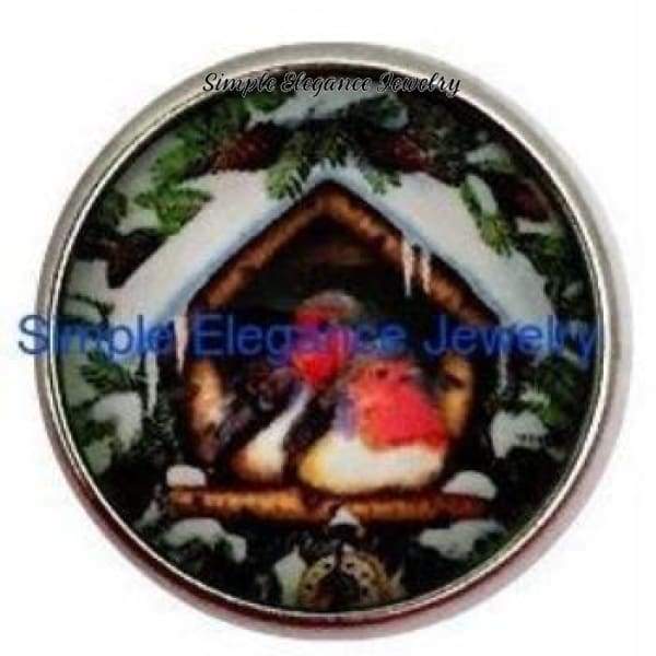 Bird Feeder Couple Snap 20mm for Snap Jewelry - Snap Jewelry