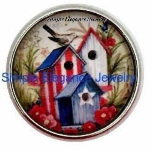 Bird House Snap 20mm for Snap Jewelry - Snap Jewelry