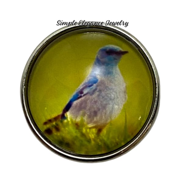 Bird Snap Charm 20mm - Snap Jewelry