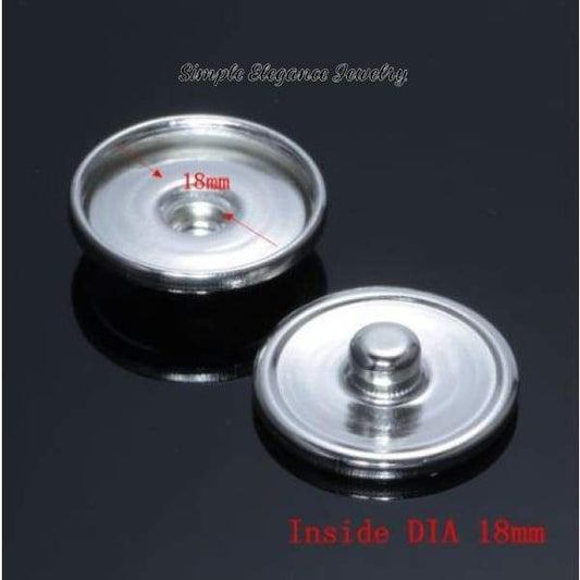 Blank Snap Base 18mm-20mm - Snap Jewelry