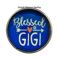 Blessed GIGI Snap Charm 20mm - Snap Jewelry