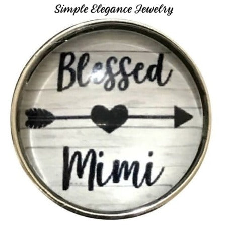 Blessed Mimi Snap Charm 20mm Snap - Snap Jewelry