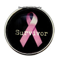 Breast Cancer Survivor Snap Charm 20mm - Silicone Jewelry