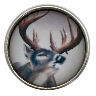 Buck Deer Snaps 20mm for Snap Jewelry - Snap Jewelry