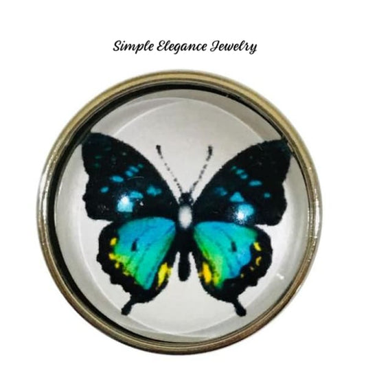 Butterfly Snap Charm for Snap Charm Jewelry 20mm - Snap Jewelry