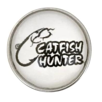 Catfish Hunter Snap Charm 20mm for Snap Jewelry - Snap Jewelry