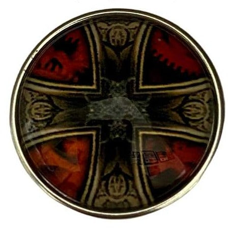 Celtic Cross Snap Charm 20mm - Snap Jewelry
