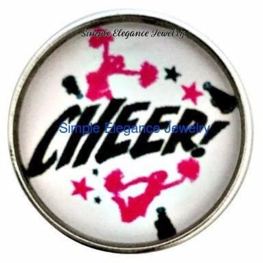 Cheerleader Snap 20mm for Snap Charm Jewelry - Snap Jewelry