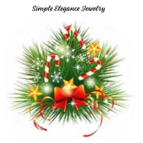 Christmas Holiday Arrangement Snap 20mm - Snap Jewelry