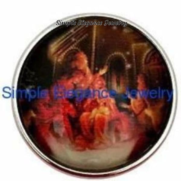 Christmas Nativity Scene Snap 20mm for Snap Jewelry - Snap Jewelry