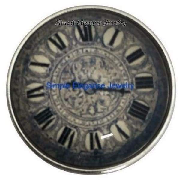 Clock Face Snap 20mm for Snap Jewelry - Snap Jewelry