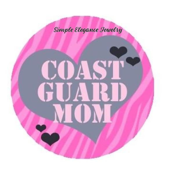 Coast Guard Mom Snap - Snap Jewelry