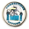 Corrections Officer Snap Charm 20mm for Snap Jewelry - Snap Jewelry