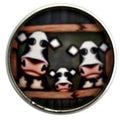 Cow Family Snap Charm 20mm for Snap Jewelry - Snap Jewelry