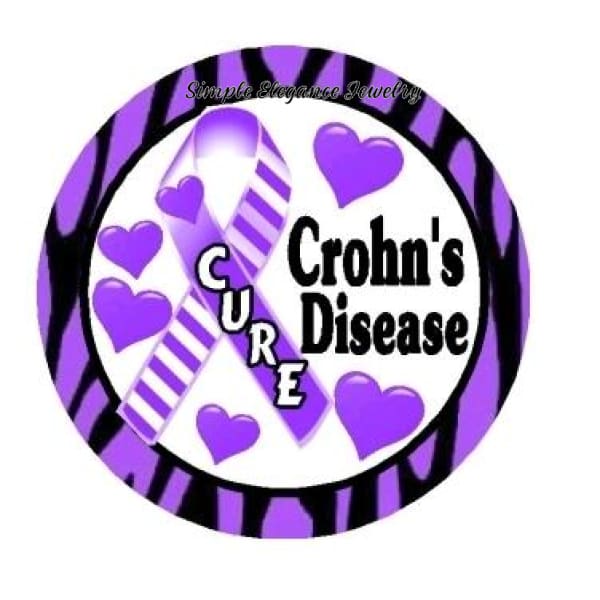 Crohns Disease Snap Charm for Snap Charm Jewelry - Snap Jewelry