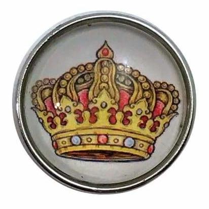 Crown Snap Charm 20mm for Snap Jewelry - Snap Jewelry