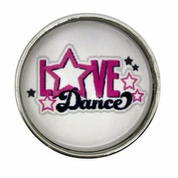 Dance Snap Button 20mm - Snap Jewelry