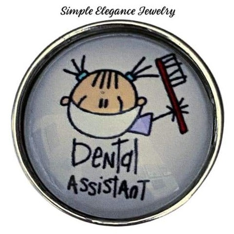 Dental Assistant Snap Charm - Snap Jewelry