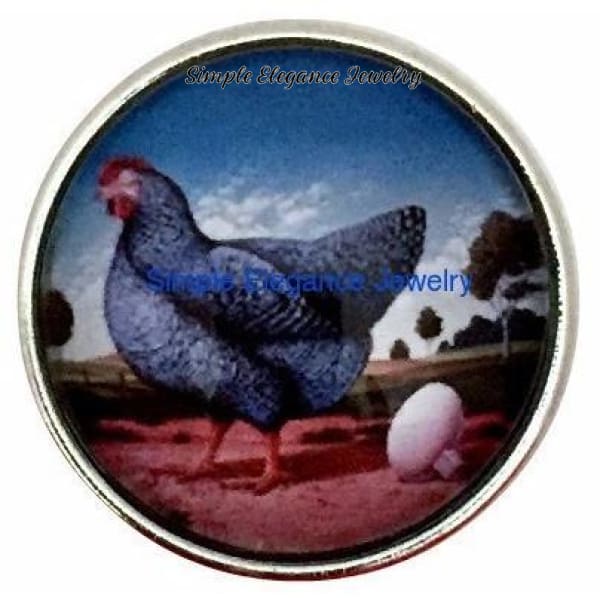 Dominique Chicken Snap 20mm for Snap Jewelry - Snap Jewelry