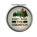 Don’s Sass The Squatch Snap Charm 20mm - Snap Jewelry